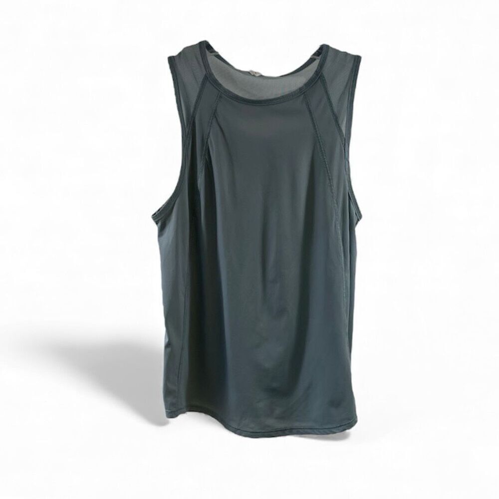 Lululemon Baby Blue Sleeves Top Open Back Size 4